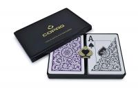 Copag Cards 1546 Poker Purple and Gray Jumbo Index