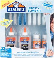 Elmer’s Glue Frosty Slime Kit, Clear School Glue&hellip;