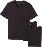 Hugo Boss Men's 3-Pack V-Neck Regular Fit Short Sl