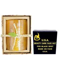 K.Brothers Whitening Face Soap Turmeric Tamarind & Honey Luffa Soap 100g. Beauty Care Face Dark 