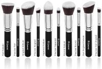 Lamora 10 Piece Professional Kabuki Brushes For Fa