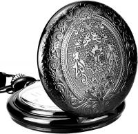 Mudder Vintage Stainless Steel Quartz Pocket Watch