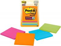 Post-it Super Sticky Notes, 2x Sticking Power, 3 i