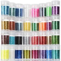 Teenitor Fine Glitter, 32 Jars 8g Each Glitter Set