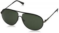 TOM FORD Mens Cliff TF450 02N Matte Black Green Av