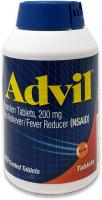 Advil Pain Reliever Fever Reducer, 200 Milligram Ibuprofen Coated Tablets, 360 Count, New Larger Siz