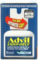Advil Liqui-Gels Open Arthritis Cap Pain Reliever 