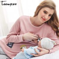 Maternity Clothes Long sleeve Nursing Top Autumn S