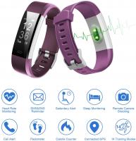 LETSCOM Fitness Tracker HR, Activity Tracker Watch