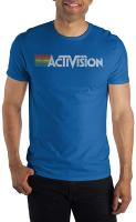 Activision Vintage Logo Men's Royal Blue T-Shirt , XL