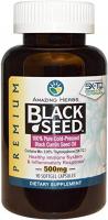 Amazing Herbs Cold-Pressed Black Seed Oil 500mg Softgels - 90 Capsules