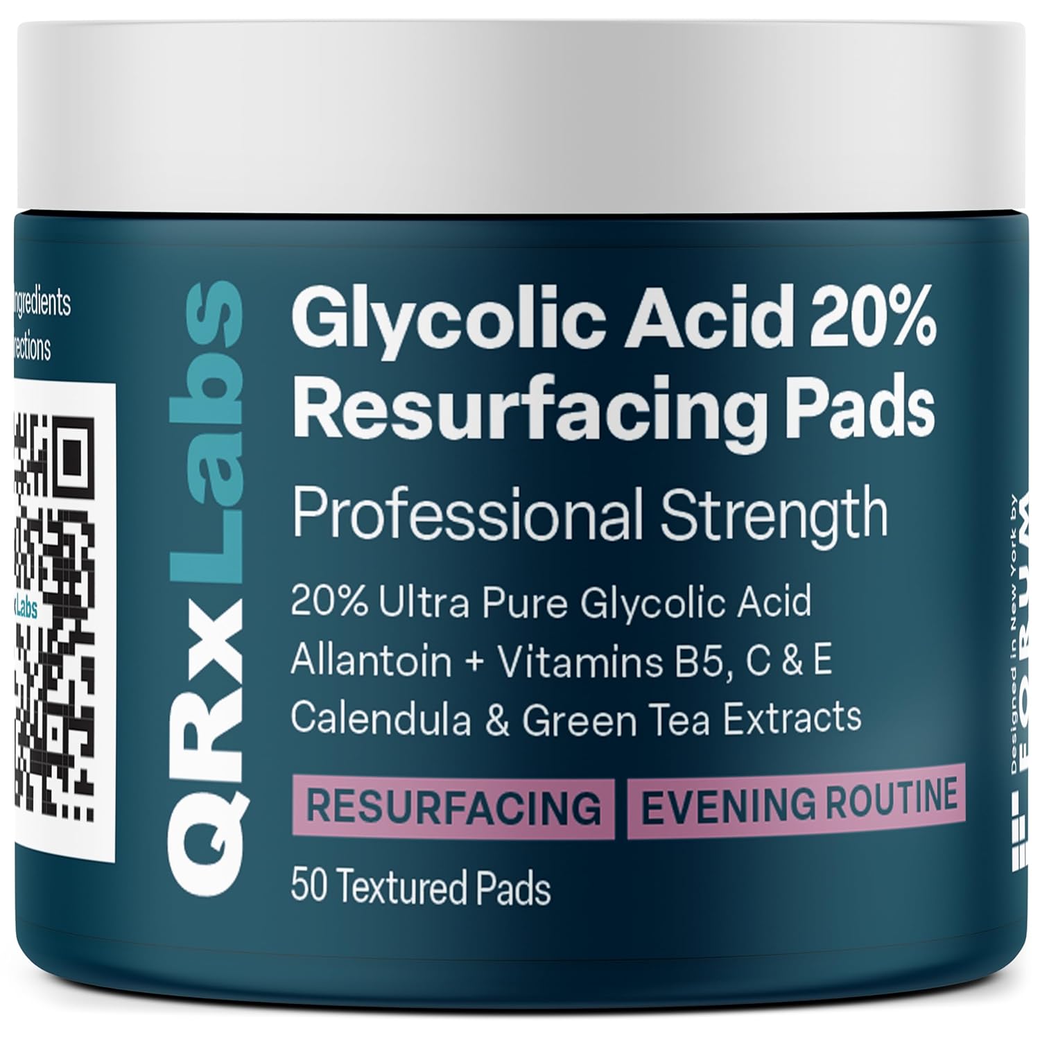 Glycolic Acid 20% Resurfacing Pads - Exfoliating P