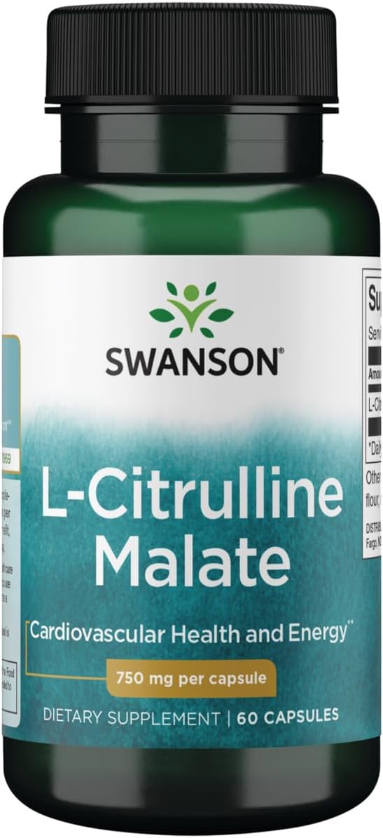 Swanson L-Citrulline Malate - Amino Acid Supplemen