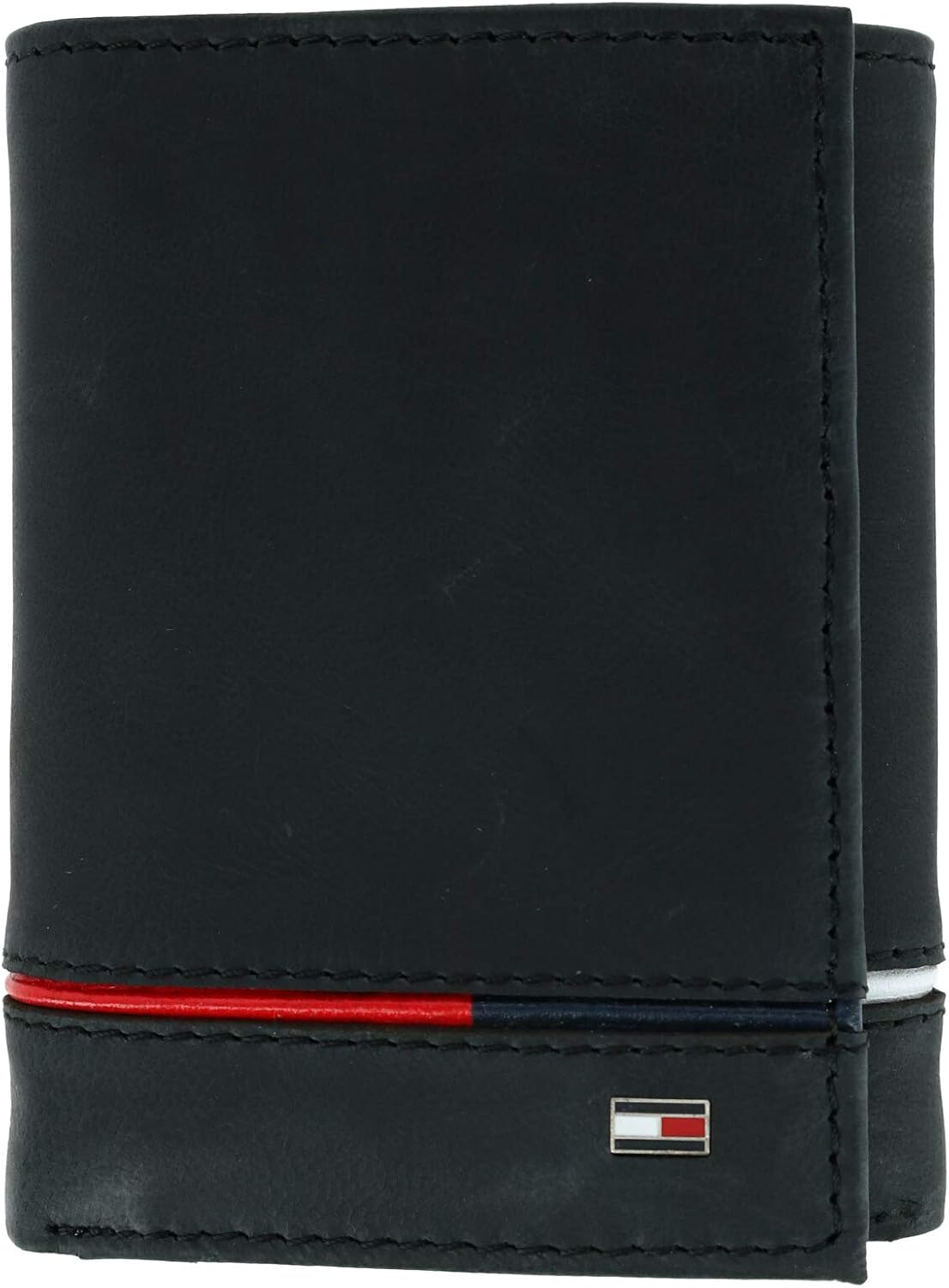 Tommy Hilfiger Men's Leather Leif RFID Trifold Wal&hellip;