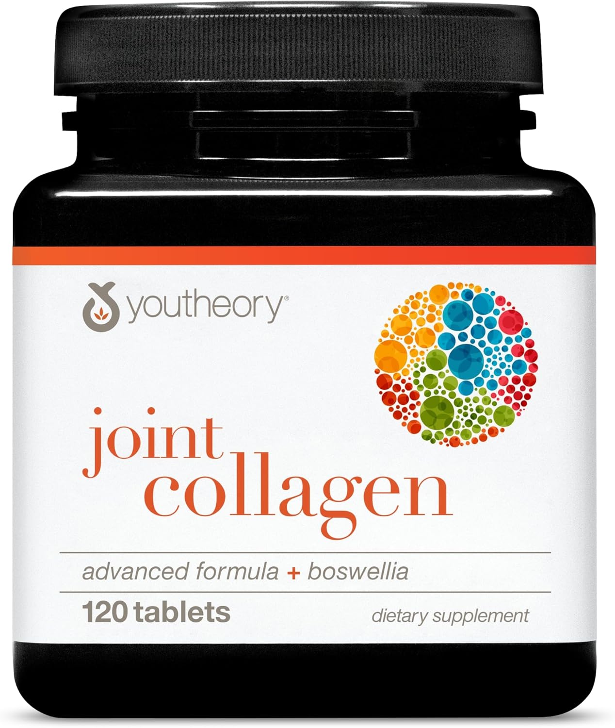 Youtheory Joint Collagen Advanced - Bone & Joint Health Supplement with Boswellia, Turmeric &amp