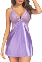 Avidlove Women’s V Neck Satin Sleepwear Lingerie