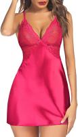 Avidlove Women V Neck Nightwear Satin Sleepwear Li