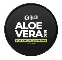 Beardo Aloe Vera Gel For Hair, Face & Beard l Sunburn Relief - Skin Care - 1.76 Oz (50g)
