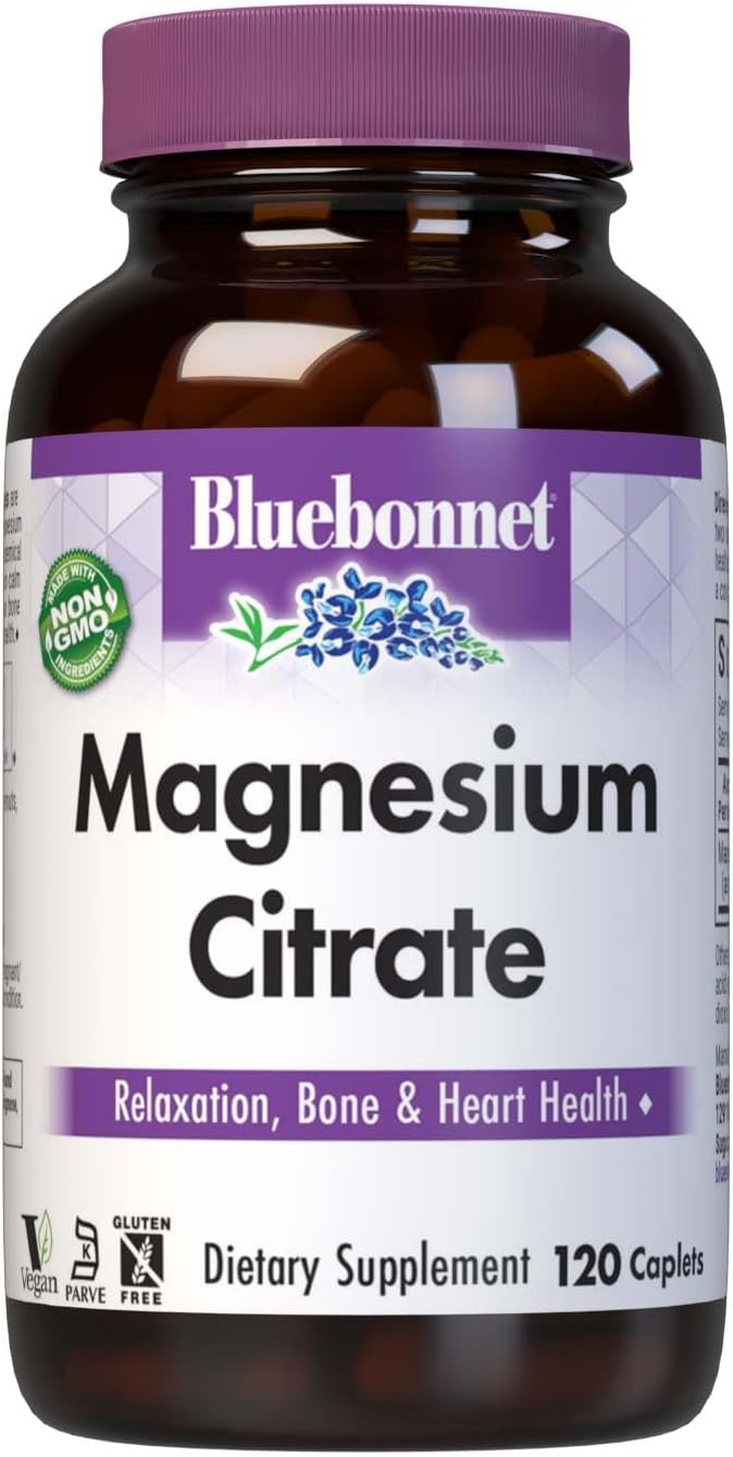Bluebonnet Nutrition Magnesium Citrate, 400mg , 12&hellip;