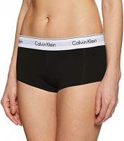 Calvin Klein Women s Modern Cotton Short, Black, Medium