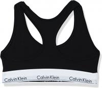 Calvin Klein Women s Modern Cotton Bralette, Black