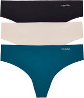 Calvin Klein Women’s Invisibles Seamless Thong P&hellip;