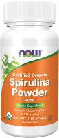 NOW Supplements Organic Spirulina Powder,Rich in B