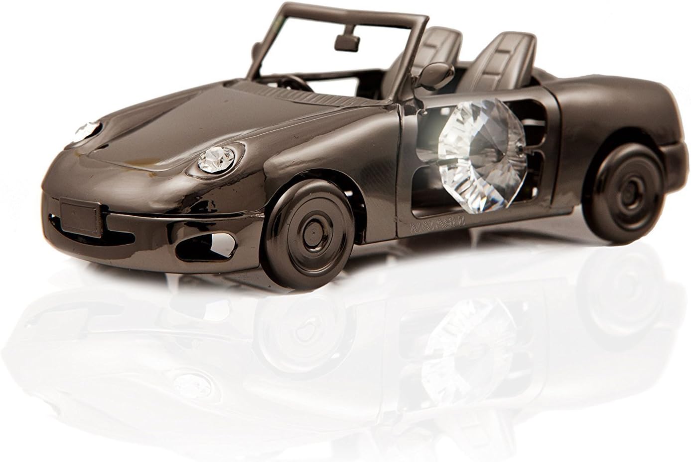 Charcoal Metal Plated Car Made With Genuine Austri