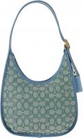 COACH The Coach Originals Signature Jacquard Coach Ergo Shoulder Bag - B4/Green Azure