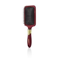 Conair Velvet Touch Paddle Brush for Thick Hair with Soft-Touch Grip & Flexible Cushion Base