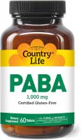 Country Life PABA 1000mg Certified Halal, Gluten-F&hellip;
