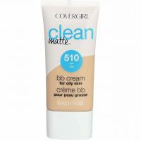COVERGIRL Clean Matte BB Cream For Oily Skin, Fair 510 - 1 Fl Oz (30 ml) | Oil-Free Formula | Shine 