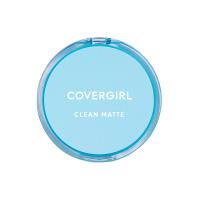COVERGIRL Clean Matte Pressed Powder, Oil Control Powder, 1 container - 0.35 Fl Oz (10 ml)