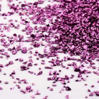 Crushed Glass Irregular Metallic Chips Sprinkles C