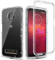 Crysrtal Clear Transparent 3 in 1 Heavy Duty Full 