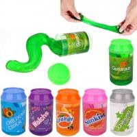 Crystal Slime Putty, Simuer 6 Pack Can Soda Slime Soft Magic Clay Rubber Mud DIY Toy for Children Ad