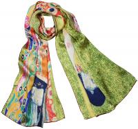 Dahlia Women's 100% Luxury Silk Scarf - Gustav Kli