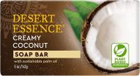 Desert Essence Creamy Coconut Soap Bar, Moisturizi