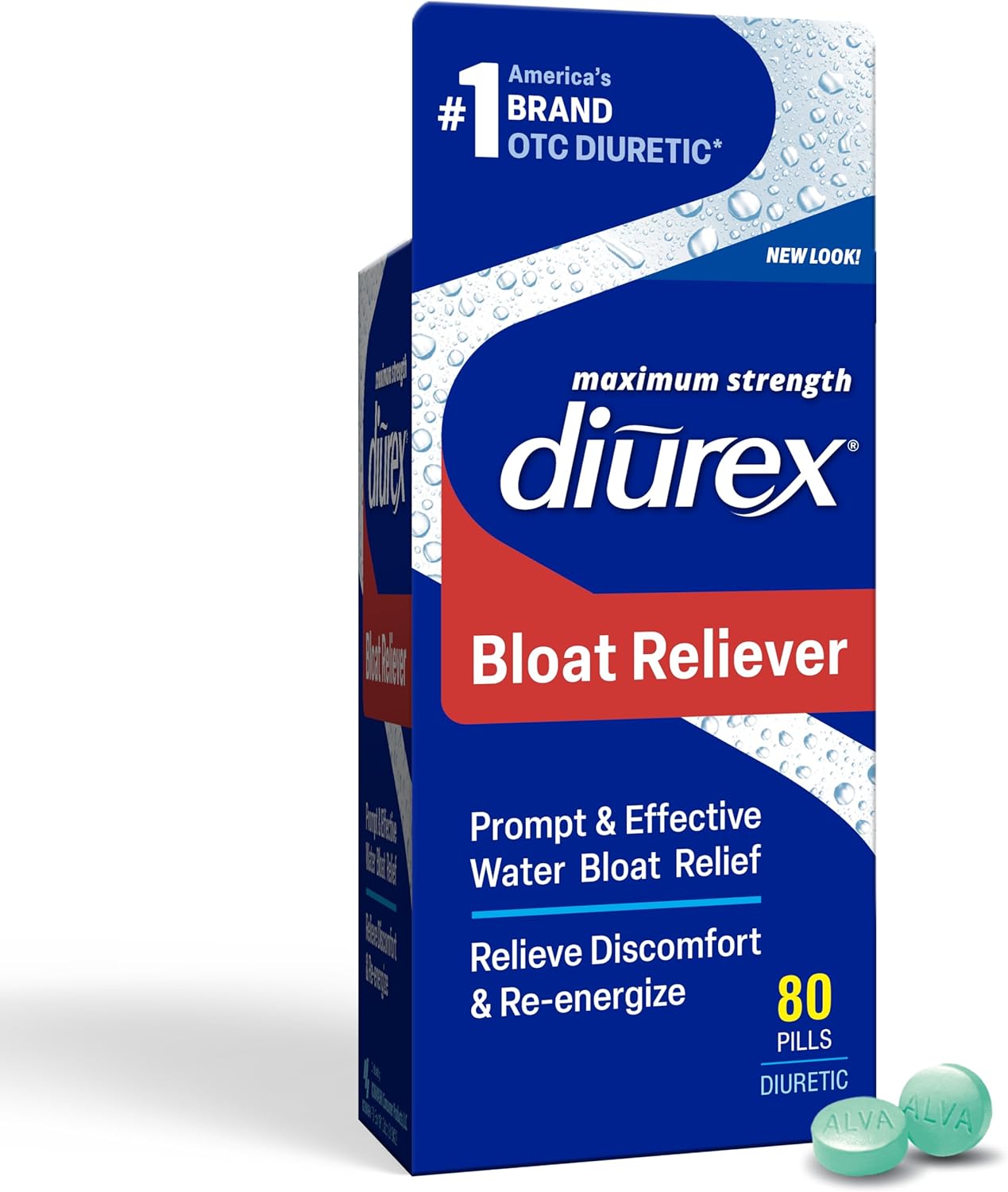 Diurex Ultra Re-Energizing Water Pills – Relieve