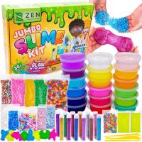 DIY Slime Making Kit for Girls Boys Kids for 7 -12 Years Old Children, Glow in Dark Glitter Slime Ma