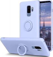 DOMAVER Samsung Galaxy S9 Plus Case 360° Ring Hol
