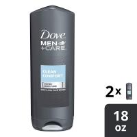 Dove Men+Care Body and Face Wash for healthier, st