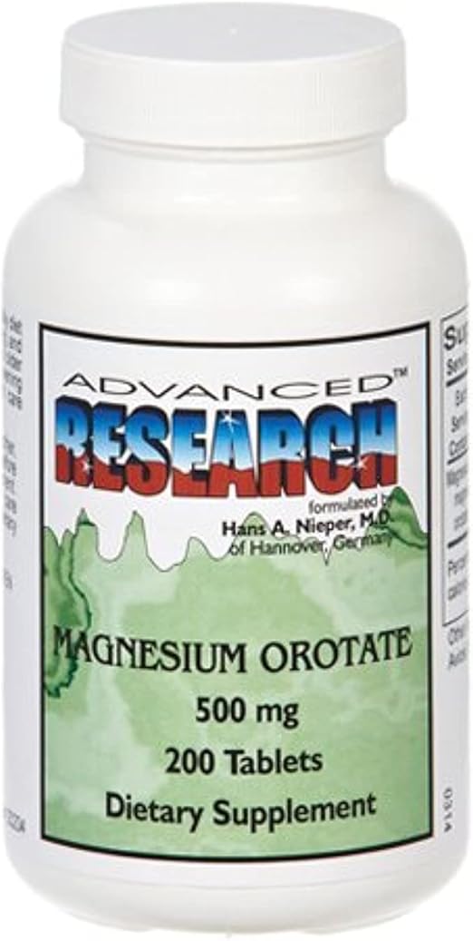 Dr. Hans Nieper Magnesium Orotate Tablets, 500 Mg,