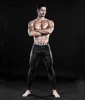 DRSKIN Men’s Compression Pants Tights Leggings S