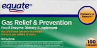 Equate Gas Relief & Prevention Food Enzyme Die