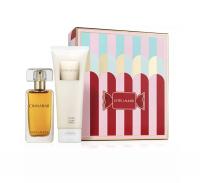 Estee Lauder Cinnabar Exotic Duo Parfum  with Body Lotion 3.4 Fl. Oz. For Women Combo Set