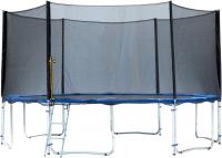 Exacme Heavy Duty TUV Approved Trampoline with Enclosure Net for Kids, Blue, 16Ft