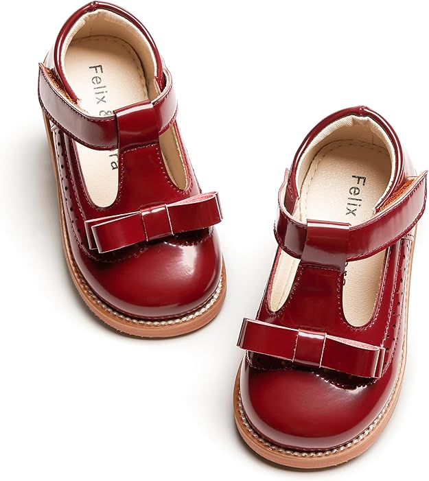 Felix & Flora Mary Jane Dress Shoes for Girls 
