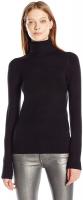 French Connection Women s Babysoft Solid Turtleneck, Black, M