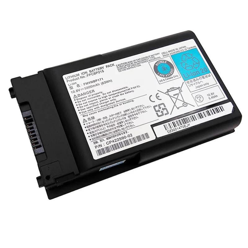 Fujitsu - LifeBook T1010 TH700 T730 T731 T900 Batt